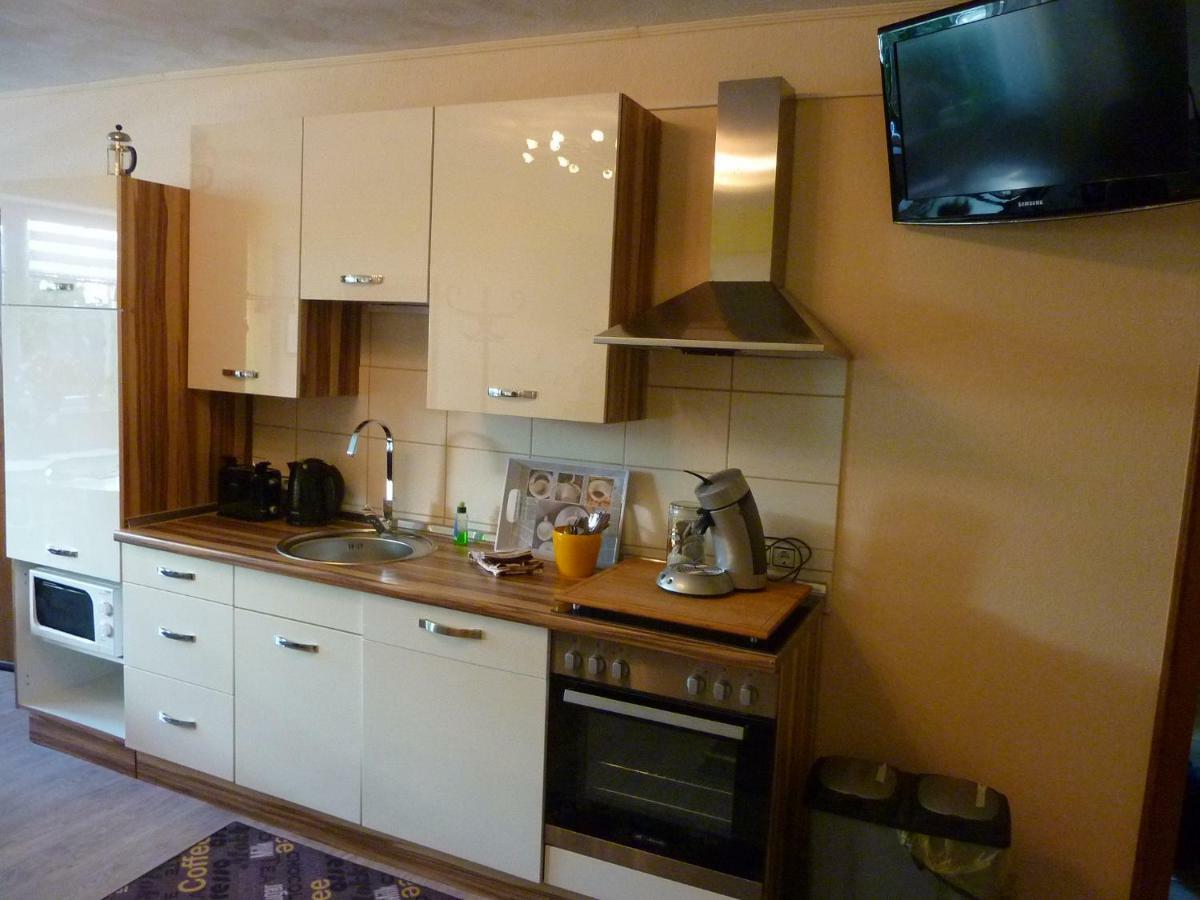Ferienwohnung Kranich バート・ザクサ エクステリア 写真