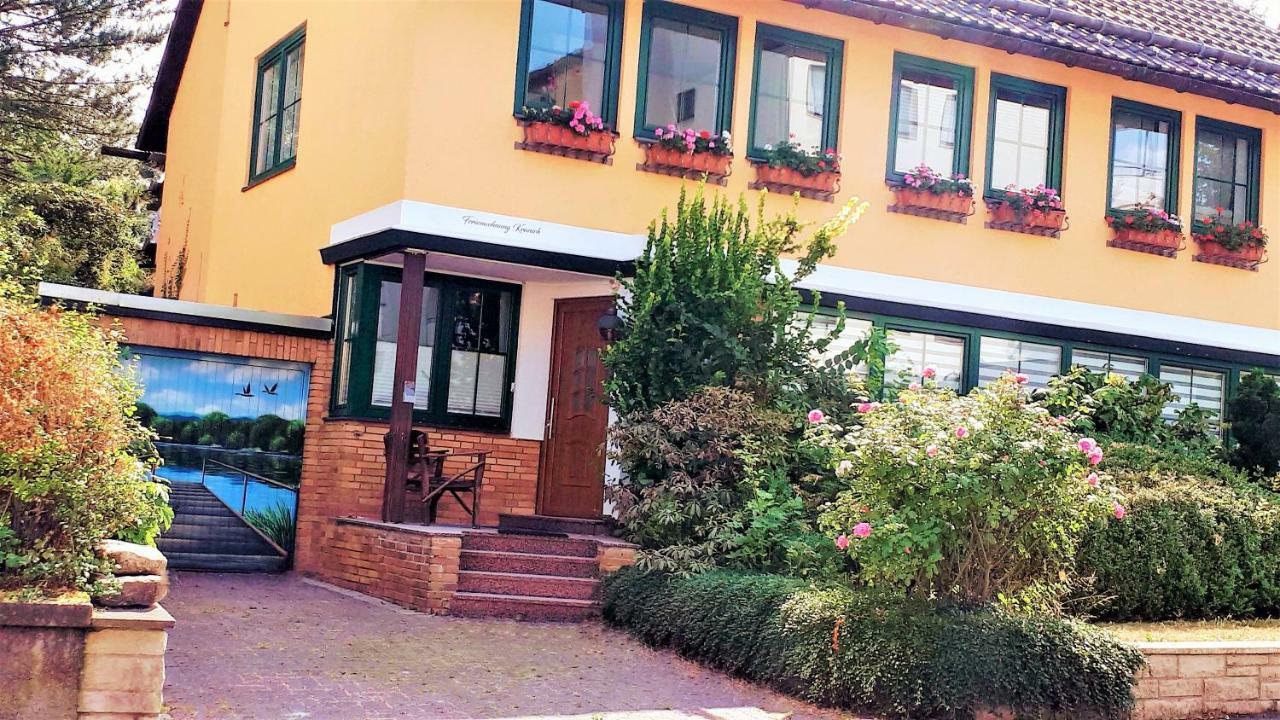 Ferienwohnung Kranich バート・ザクサ エクステリア 写真